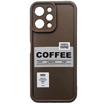 کاور فشن کیس مدل TPU Coffee محافظ لنز دار مناسب برای گوشی Redmi 12